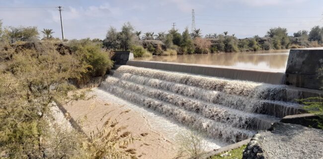 آبگیری ۱۰۰ درصد ساز های آبخیزداری شهرستان رودان‎‎