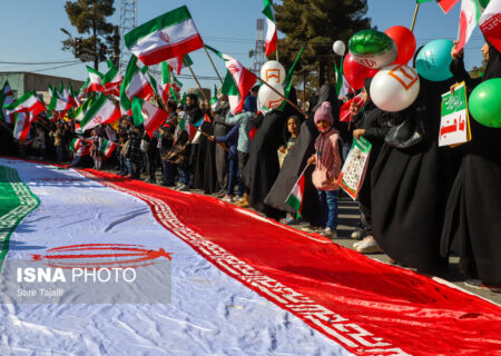 خروش وحدت در راهپیمایی سراسری ۲۲ بهمن