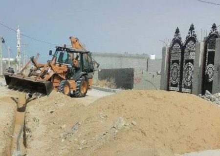 آغاز عملیات اصلاح و توسعه شبکه توزیع آب روستای «شیو» در پارسیان