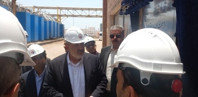 پالایشگاه نفت پایا در بندرعباس افتتاح شد
