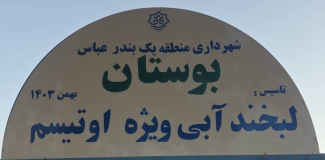 افتتاح پارک تخصصی اوتیسم؛ هدیه‌ای به کودکان خاص/«لبخند آبی»؛ فضای بازی کودکان اوتیسم در هرمزگان