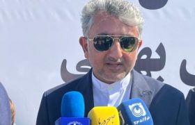 بوستان «محمدعلی بهمنی» در قلب بندرعباس کلنگ‌زنی شد+فیلم